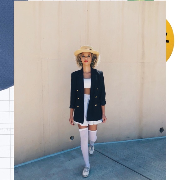 SOLD 👒 Talbots Black double-breasted blazer! - Picture 2 of 3